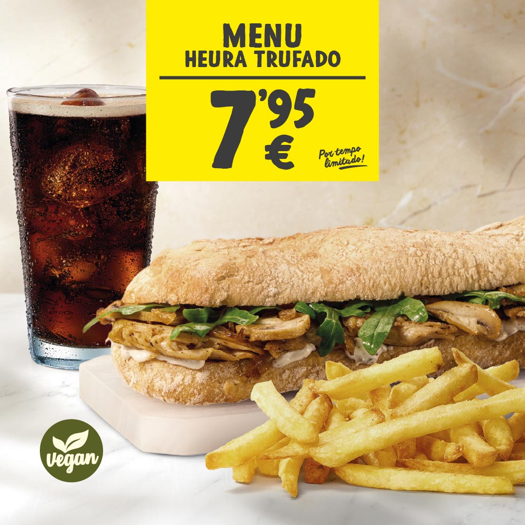 Cupão Menu Heura Trufado