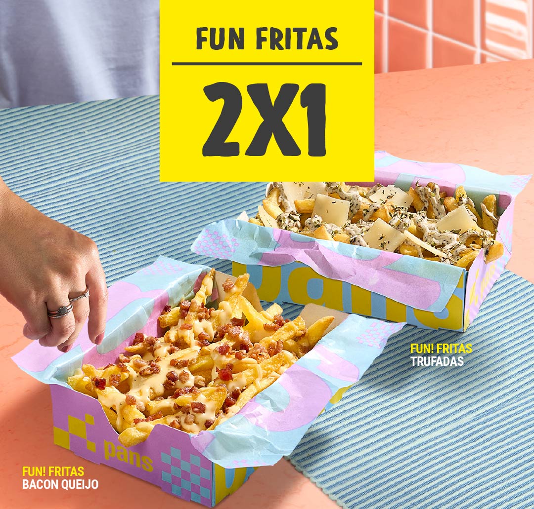 Cupão 2x1 Fun Fritas